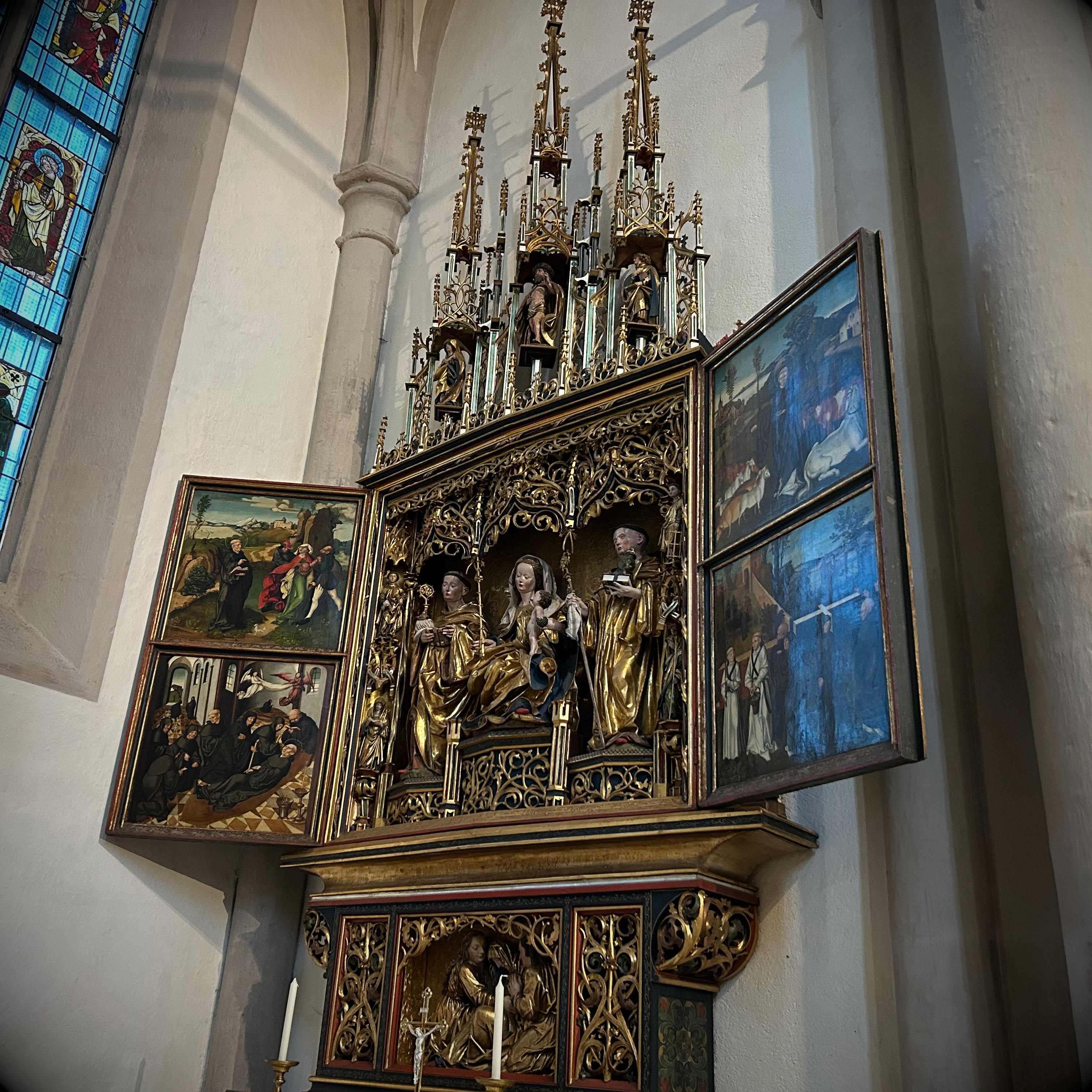 Altar des Heiligen Bernhard - Stift in Zwettl